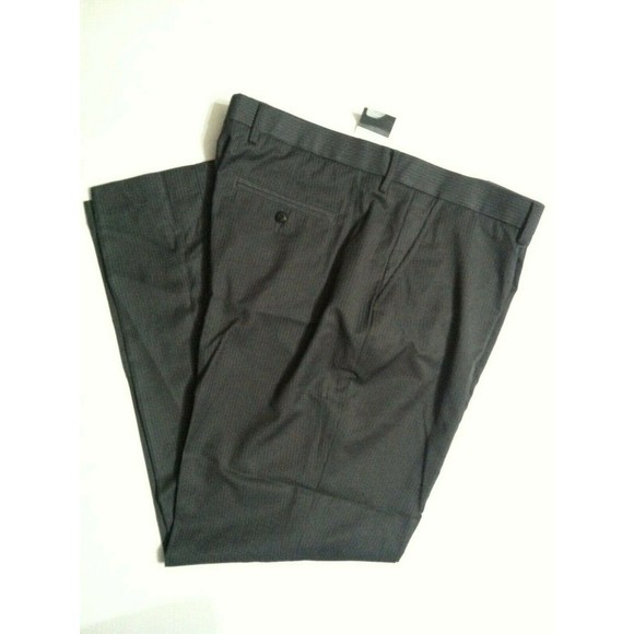 KENNETH COLE MENS NEW GRAY 66%POLYESTER 34%RAYON STRIPED...